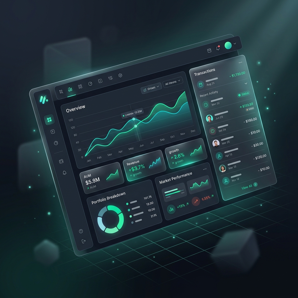Mbeca Dashboard Mockup